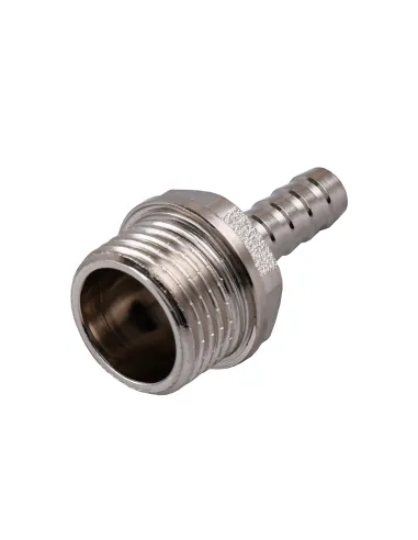 Штуцер Optimum NU3D2S 1/2 дюйми Н 8 мм нікельований