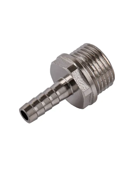 Штуцер Optimum NU3D2S 1/2 дюйма Н 8 мм никелированный