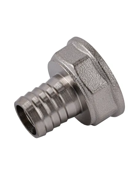 Штуцер Optimum NU5J1S 1 дюйма В 20 мм никелированный