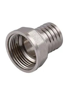 Штуцер Optimum NU5L1S 1 дюйма В 25 мм никелированный