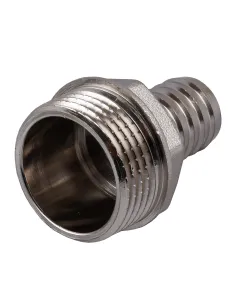 Штуцер Optimum NU5I2S 1 дюйма Н 18 мм нікельований