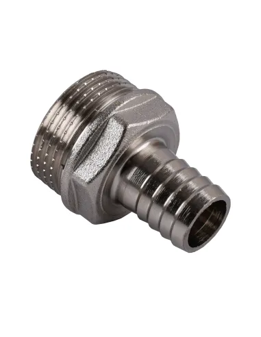 Штуцер Optimum NU5I2S 1 дюйма Н 18 мм нікельований