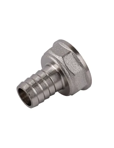 Штуцер Optimum NU4H1S 3/4 дюйма В 16 мм никелированный