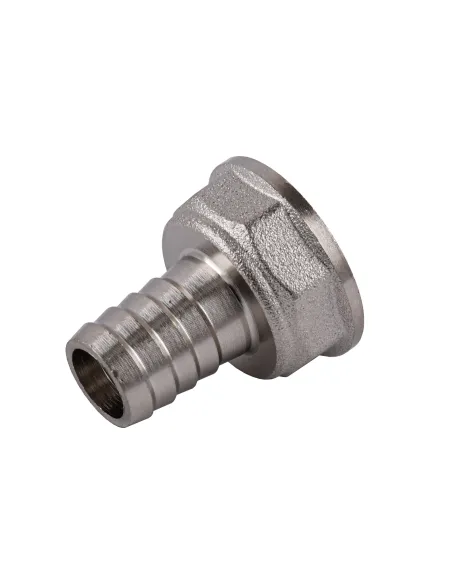 Штуцер Optimum NU4H1S 3/4 дюйма В 16 мм никелированный