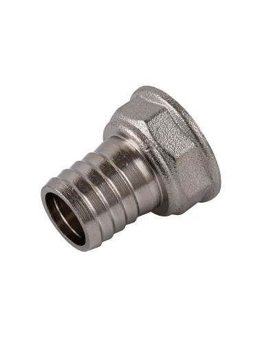 Штуцер Optimum NU4J1S 3/4 дюйма В 20 мм никелированный