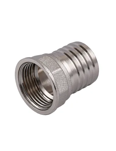 Штуцер Optimum NU4L1S 3/4 дюйма В 25 мм никелированный