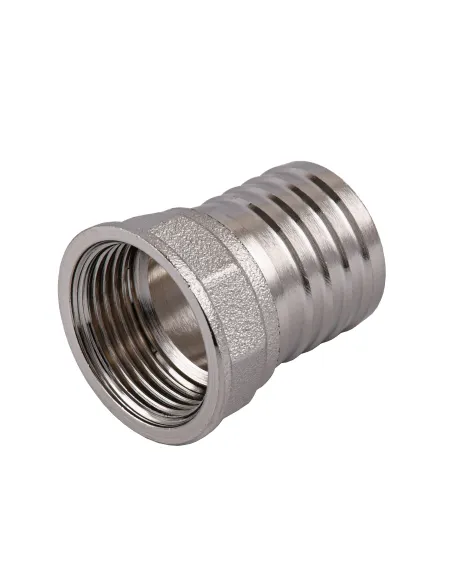 Штуцер Optimum NU4L1S 3/4 дюйма В 25 мм нікельований