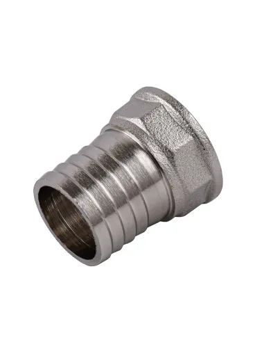 Штуцер Optimum NU4L1S 3/4 дюйма В 25 мм никелированный