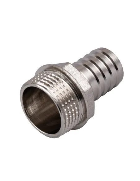 Штуцер Optimum NU4I2S 3/4 дюйми Н 18 мм нікельований