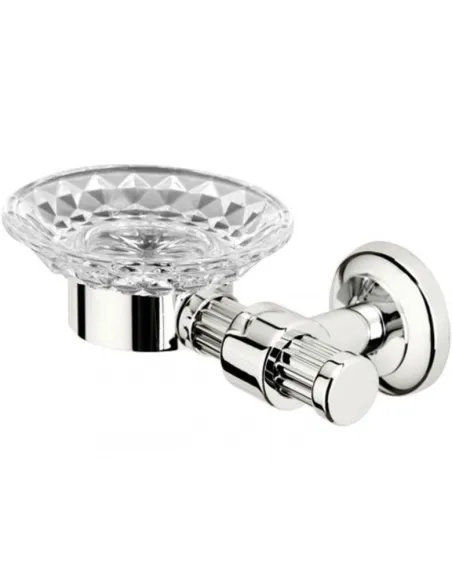 Мыльница Kugu Maximus 607C хром, стекло - 1 Мыльница Kugu Maximus 607C хром, стекло - 1