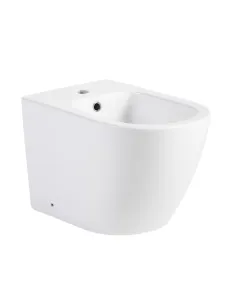 Биде Q-Тap Jay White QT07443375W, 560х360х410 мм, напольное