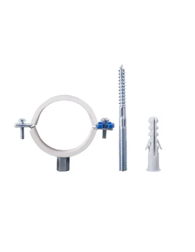 Хомут для трубы Thermo Alliance Forte SF10050 60-64 мм в сборе со шпилькой и дюбелем