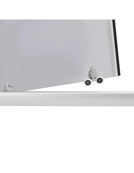 Душевая кабина с низким поддоном Lidz Latwa SC90x90.SAT.LOW.DGR, полукруглая