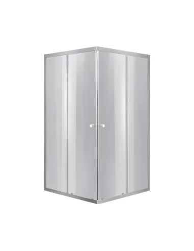 Душова кабіна з низьким піддоном Lidz Wawel SC90x90.SAT.LOW.DGR, квадратна