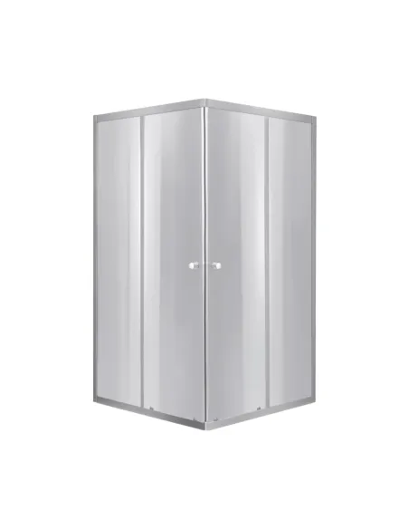 Душова кабіна з низьким піддоном Lidz Wawel SC90x90.SAT.LOW.DGR, квадратна