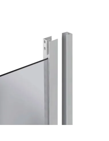 Душевая кабина с низким поддоном Lidz Wawel SC90x90.SAT.LOW.DGR, квадратная