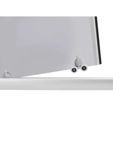 Душова кабіна з низьким піддоном Lidz Wawel SC90x90.SAT.LOW.DGR, квадратна