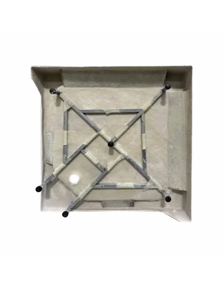 Душова кабіна з низьким піддоном Lidz Wawel SC90x90.SAT.LOW.DGR, квадратна