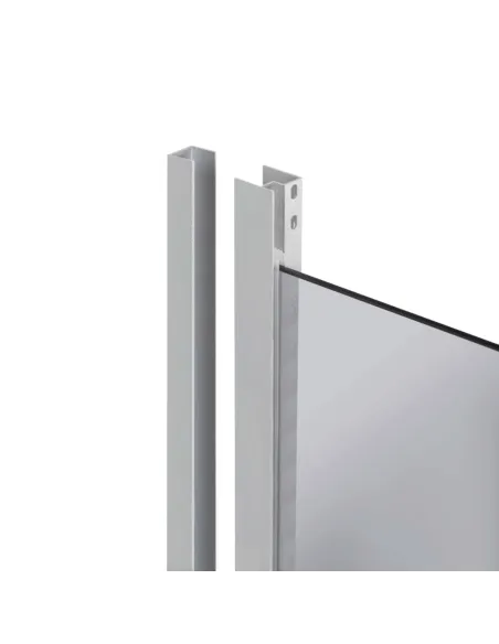 Душова кабіна без піддону Lidz Latwa SC90x90.SAT.LOW.DGR, напівкругла