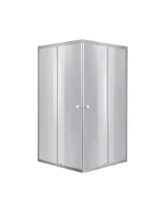 Душова кабіна без піддону Lidz Wawel SC90x90.SAT.LOW.DGR, квадратна