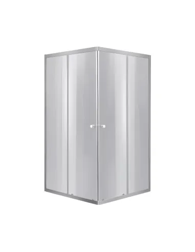 Душевая кабина без поддона Lidz Wawel SC90x90.SAT.LOW.DGR, квадратная