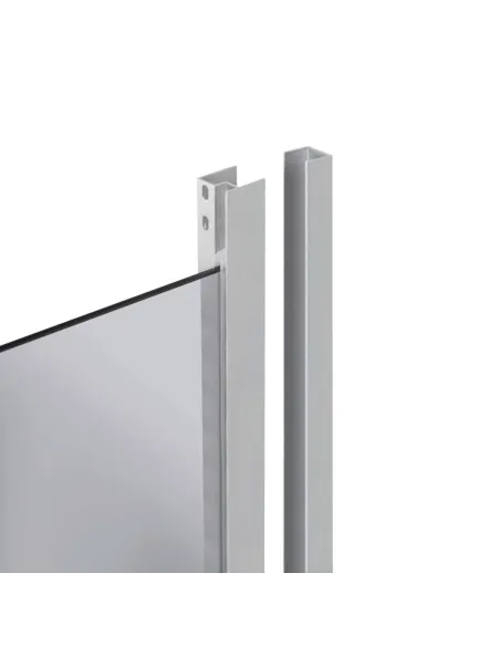 Душевая кабина без поддона Lidz Wawel SC90x90.SAT.LOW.DGR, квадратная