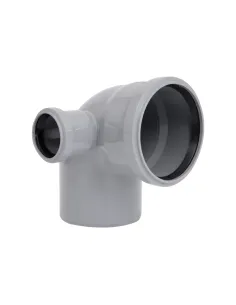 Коліно TA Sewage TR110014 50х110х110 мм, для внутрішньої каналізації, з відведенням зліва