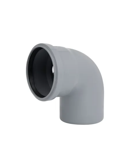 Коліно TA Sewage TR110014 50х110х110 мм, для внутрішньої каналізації, з відведенням зліва