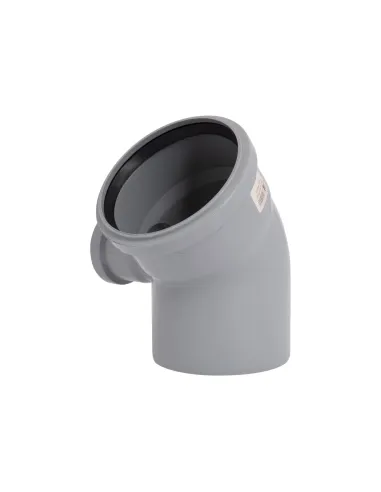 Коліно TA Sewage SD00053219 110x100х45 мм, для внутрішньої каналізації, з відведенням зліва