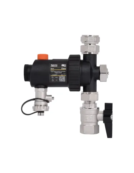 Фільтр-дешламатор Thermo Alliance Forte TAF410G20 3/4 дюйми з магнітом, для котла, поворотний