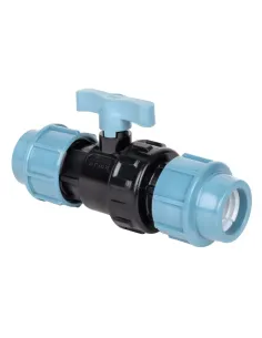 Кран кульовий ITAL ПЕ 63 мм, для поліетиленових труб.