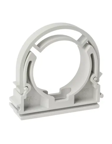 Крепление усиленное ITAL 63 мм для полипропиленовых труб, с зажимом