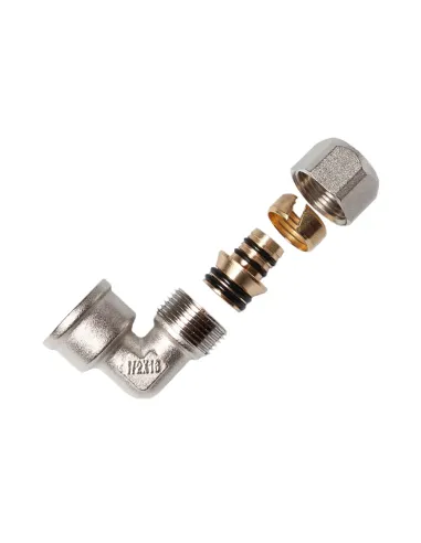 Кут 90 ITAL РВ 20х3/4 дюйма, для металопластикових труб