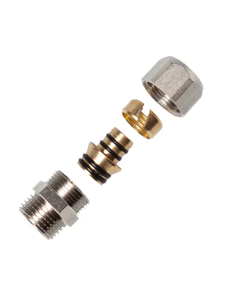 Муфта ITAL РН 16х3/4 дюйма, для металопластикових труб