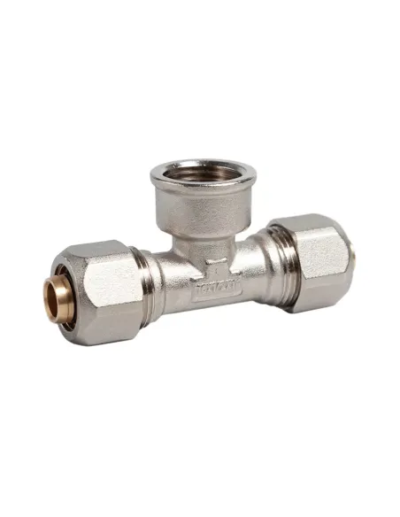 Трійник ITAL РВ 16х1/2х16 мм, для металопластикових труб