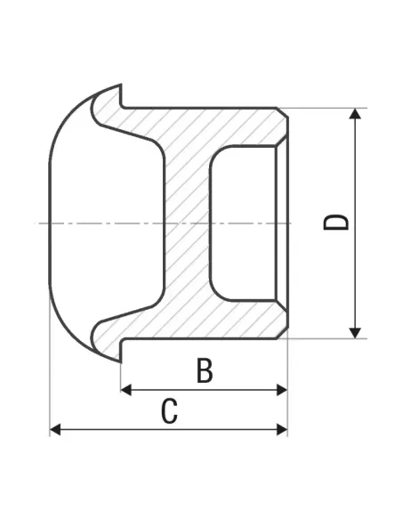 Заглушка ITAL 20 мм наружная, для полипропиленовых труб