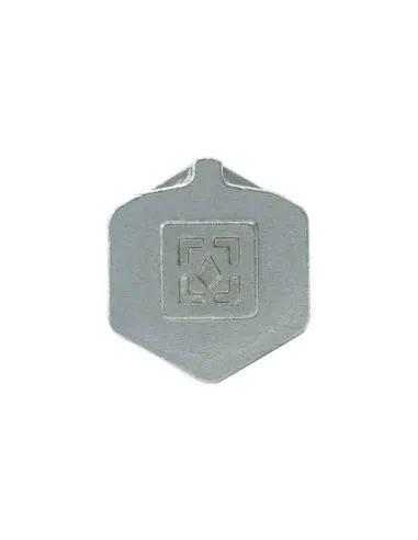 Заглушка Raftec ZN03 1 дюйм, РЗ, DN25, под пломбу, никелева