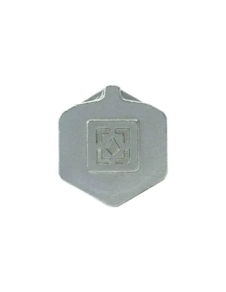 Заглушка Raftec ZN03 1 дюйм, РЗ, DN25, під пломбу, нікельова