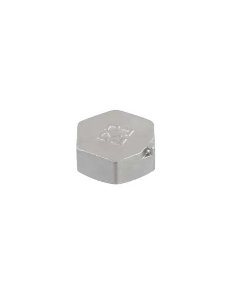 Заглушка Raftec ZV03 1 дюйм, РВ, DN25, під пломбу, нікельова