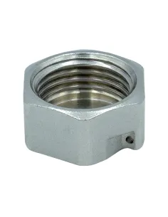 Заглушка Raftec ZV05 1 1/2 дюйми, РВ, DN40, під пломбу, нікелева