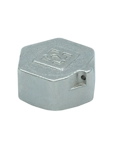 Заглушка Raftec ZV05 1 1/2 дюйма, РВ, DN40, под пломбу, никелева