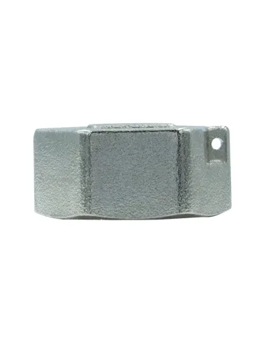 Заглушка Raftec ZV05 1 1/2 дюйма, РВ, DN40, под пломбу, никелева