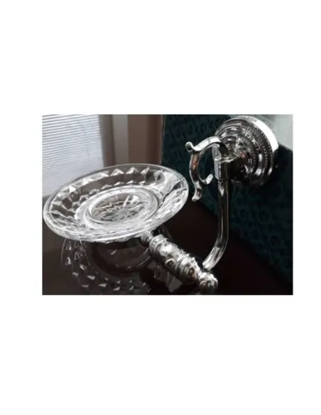 Мильниця Kugu Versace 207C хром, скло - 1