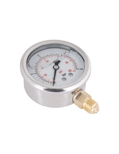 Торцевий манометр Thermo Alliance Forte TAF170G4B 4 Бар, рідконаповнений