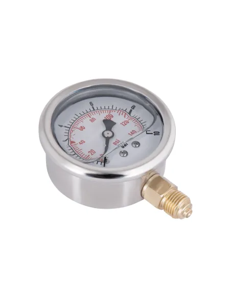 Торцевий манометр Thermo Alliance Forte TAF170G10B 10 Бар, рідконаповнений