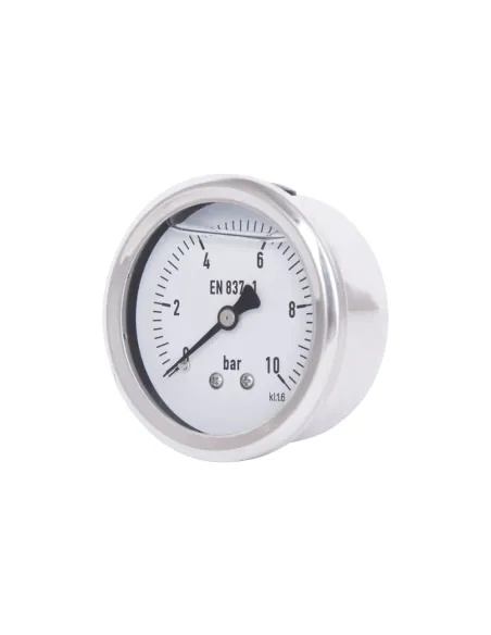 Торцевий манометр Thermo Alliance Forte TAF171G10B 10 Бар, рідконаповнений