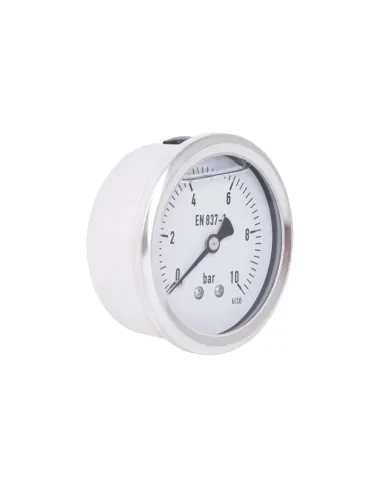 Торцевий манометр Thermo Alliance Forte TAF171G10B 10 Бар, рідконаповнений