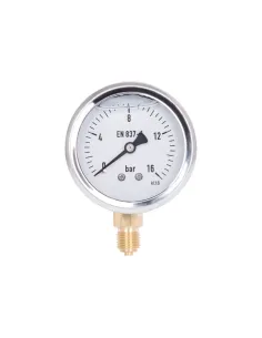 Торцевий манометр Thermo Alliance Forte TAF170G16B 16 Бар, рідконаповнений