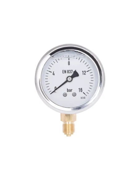 Торцевий манометр Thermo Alliance Forte TAF170G16B 16 Бар, рідконаповнений