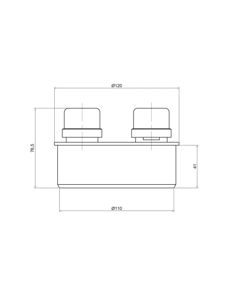 Заглушка TA Sewage PPR SD00034569 110 мм для внутренней канализации, с воздушным клапаном
